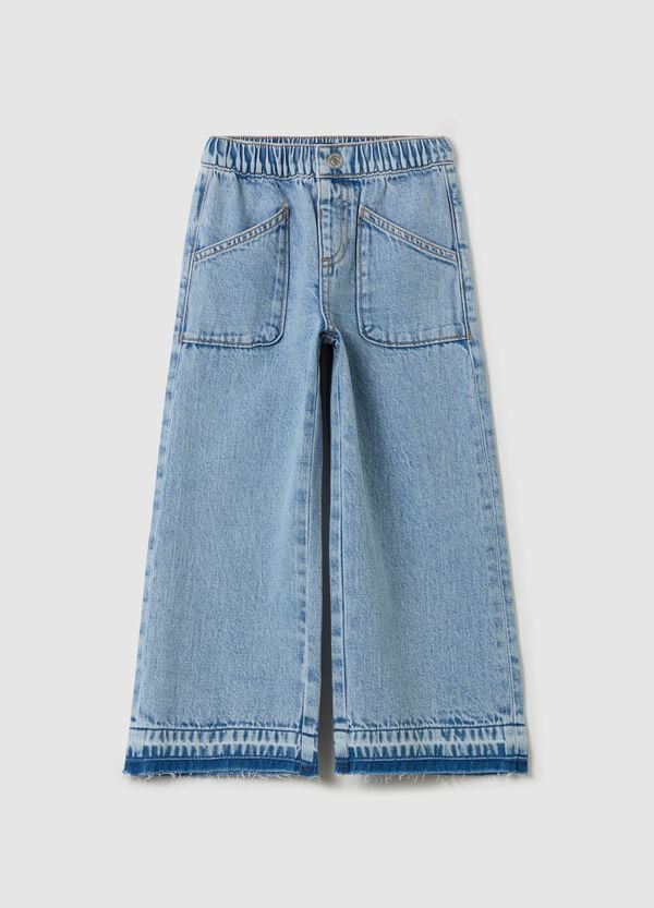 Ovs Jeans a gamba larga con tasche