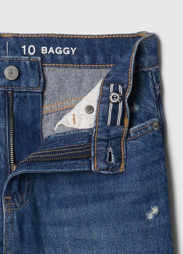 Ovs Jeans Baggy Con Micro Abrasioni