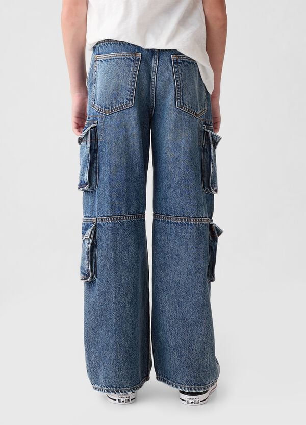 Ovs Jeans Baggy Fit Modello Tasconato