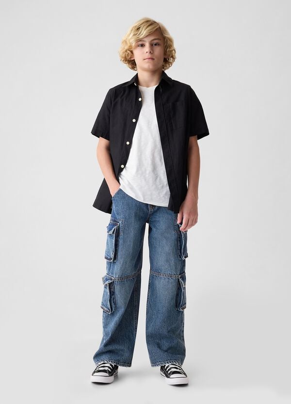 Ovs Jeans baggy fit modello tasconato
