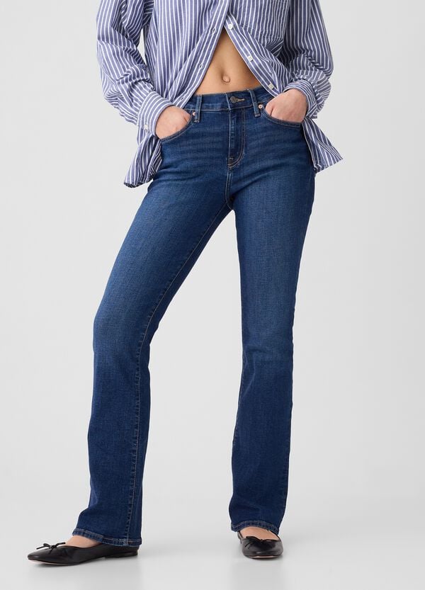 Ovs Jeans Bootcut Flare Fit A Vita Alta