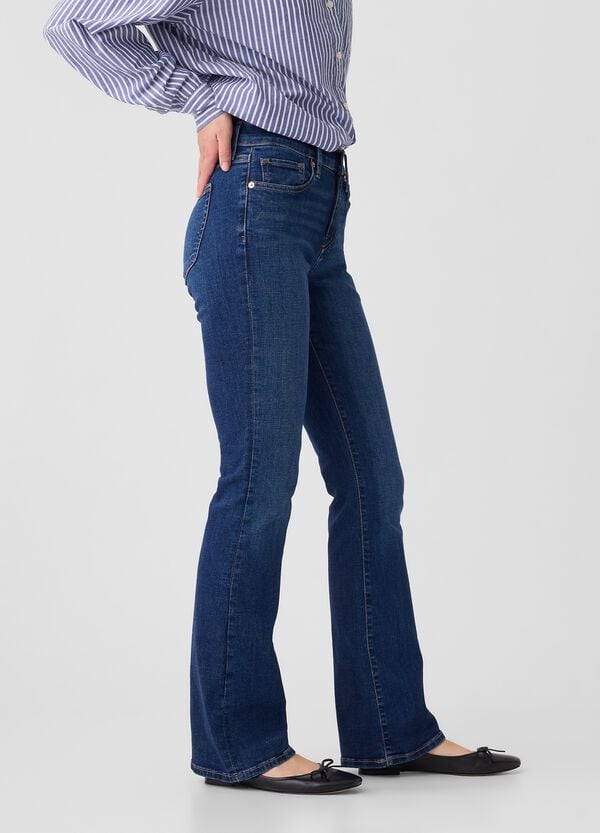 Ovs Jeans Bootcut Flare Fit A Vita Alta
