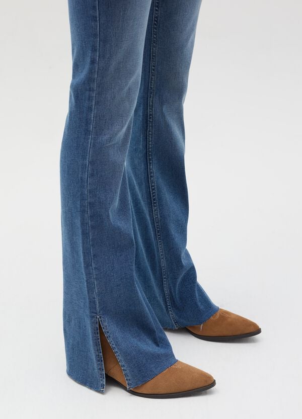 Ovs Jeans Bootcut Flare Fit Con Spacchi