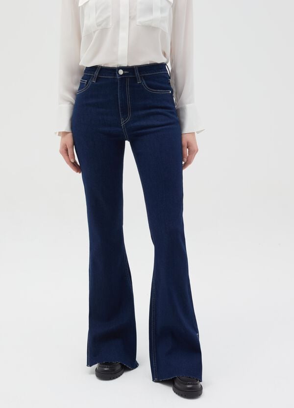 Ovs Jeans Bootcut Flare Fit Con Spacchi