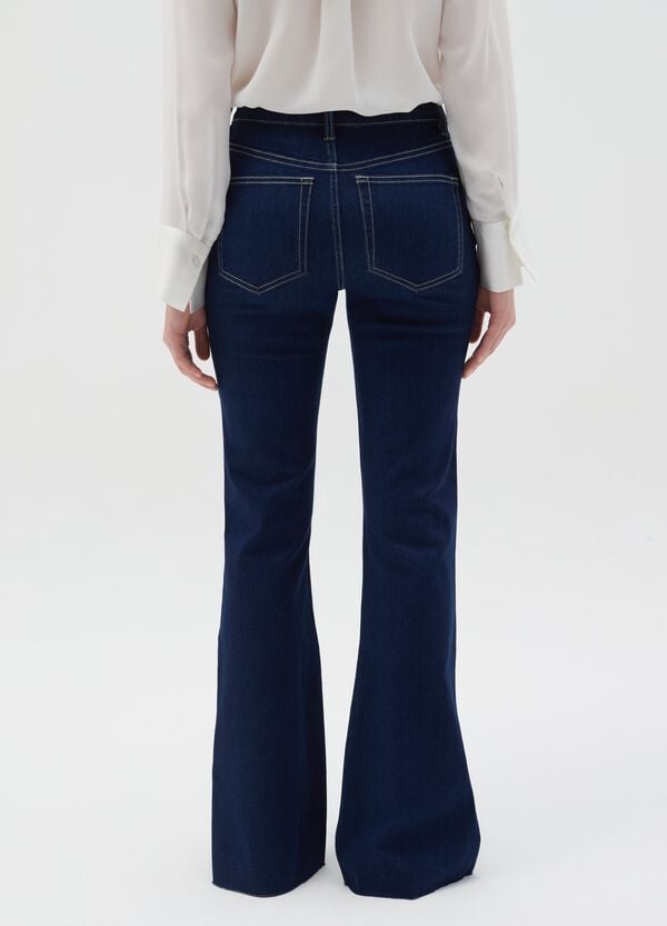 Ovs Jeans Bootcut Flare Fit Con Spacchi