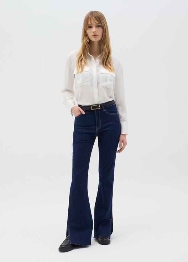 Ovs Jeans bootcut flare fit con spacchi