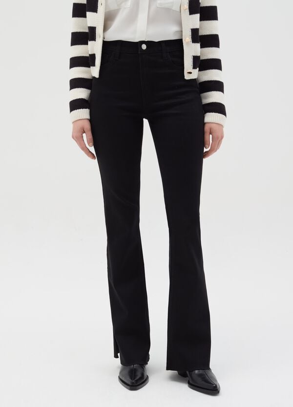 Ovs Jeans Bootcut Flare Fit Con Spacchi