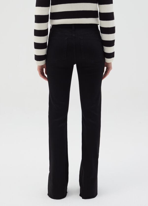 Ovs Jeans Bootcut Flare Fit Con Spacchi