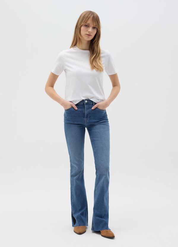 Ovs Jeans bootcut flare fit con spacchi