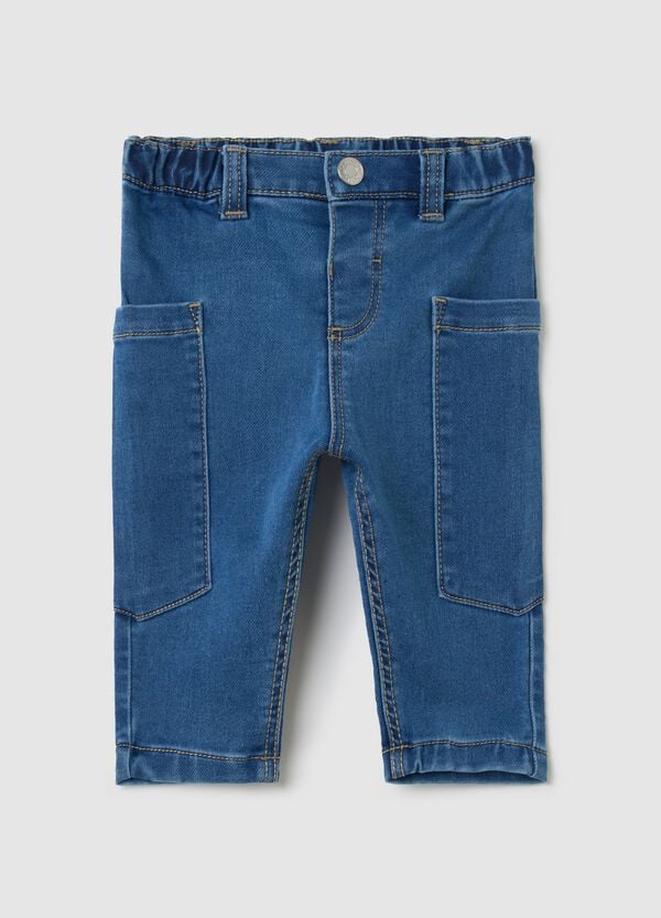 Ovs Jeans cargo in French Terry