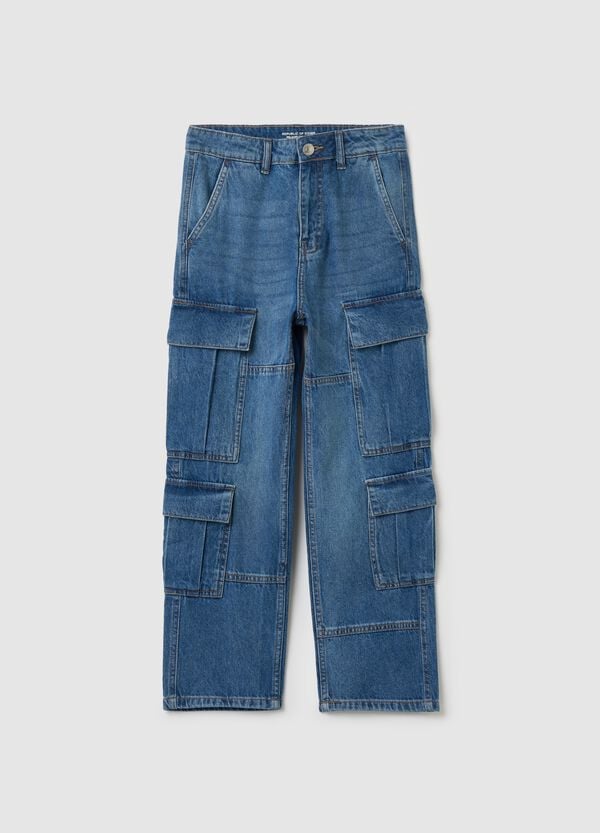 Ovs Jeans Cargo Relaxed Fit
