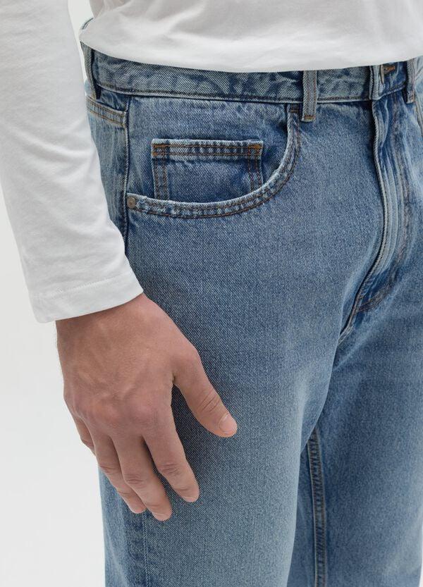 Ovs Jeans Carrot Fit Con Scoloriture