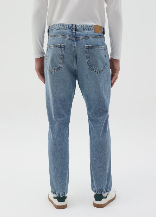 Ovs Jeans Carrot Fit Con Scoloriture