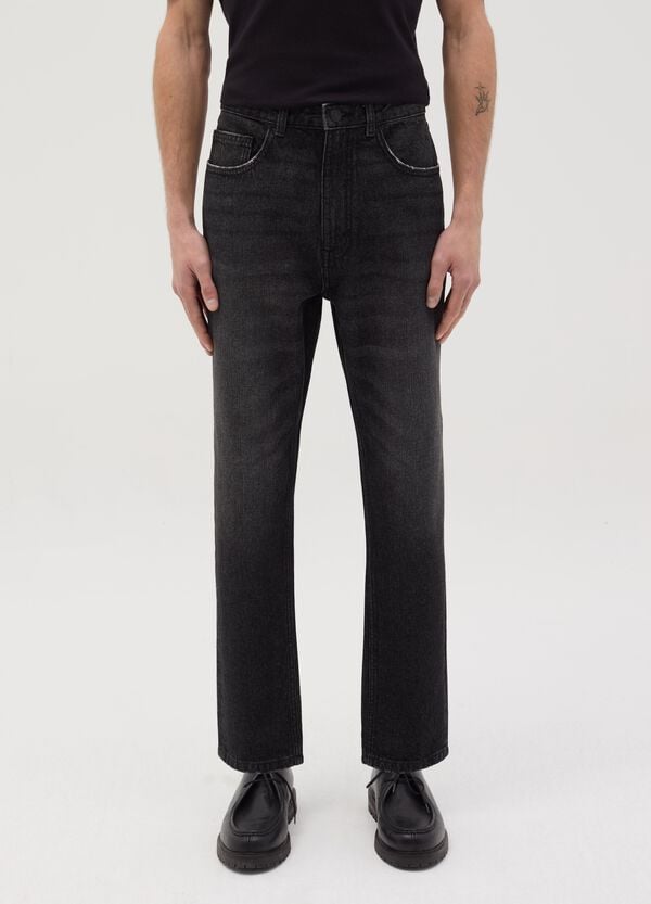 Ovs Jeans Carrot Fit Con Scoloriture