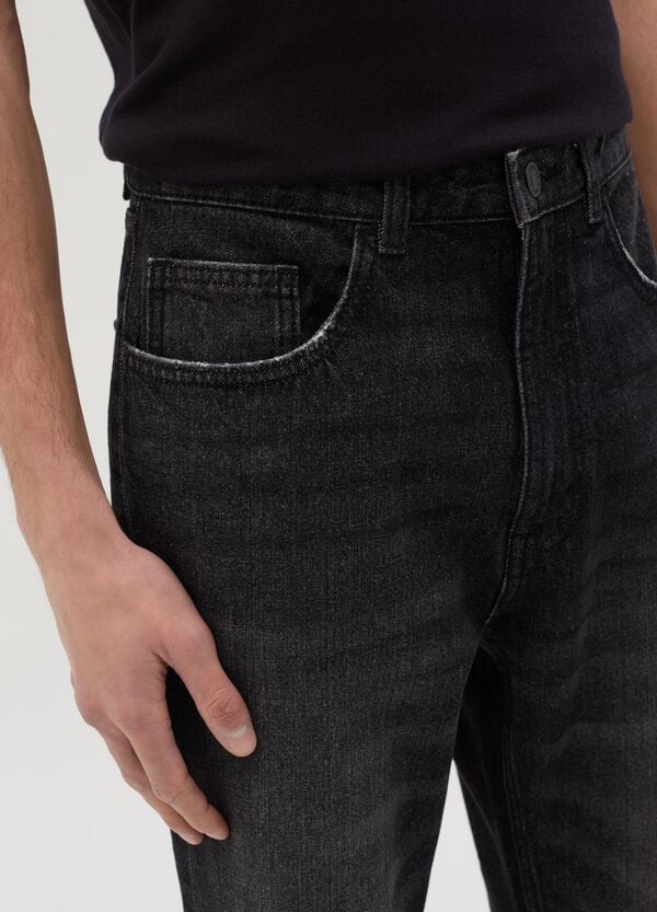 Ovs Jeans Carrot Fit Con Scoloriture
