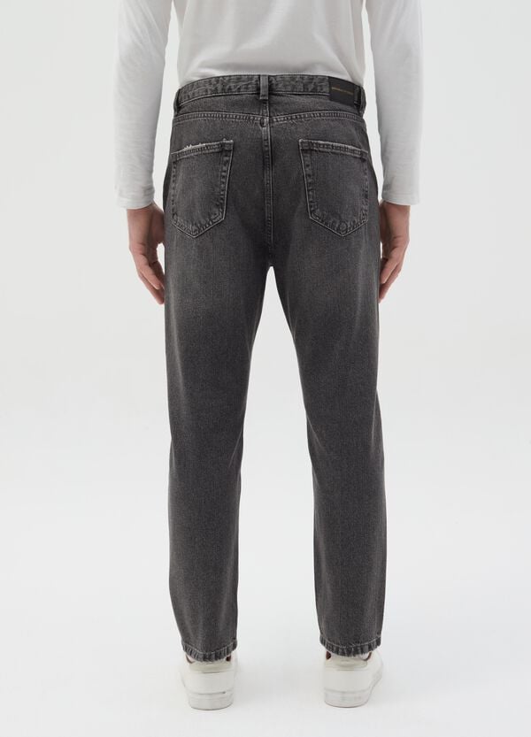 Ovs Jeans Carrot Fit Con Scoloriture