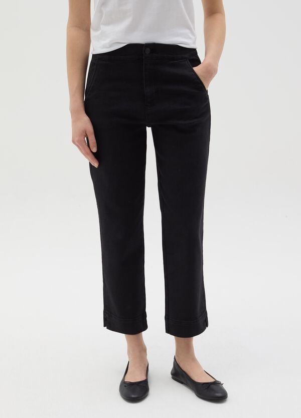 Ovs Jeans Chino A Vita Alta