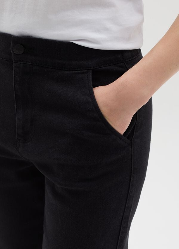 Ovs Jeans Chino A Vita Alta