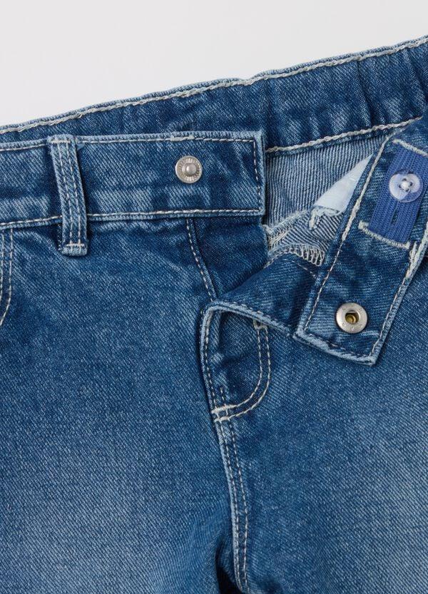 Ovs Jeans Cinque Tasche Con Stampa Coccodrilli