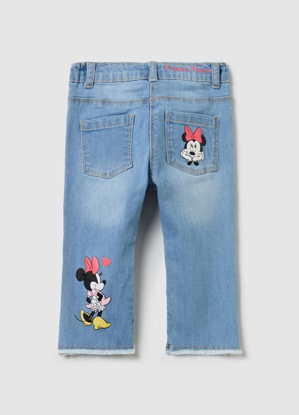 Ovs Jeans Cinque Tasche Con Stampa Minnie