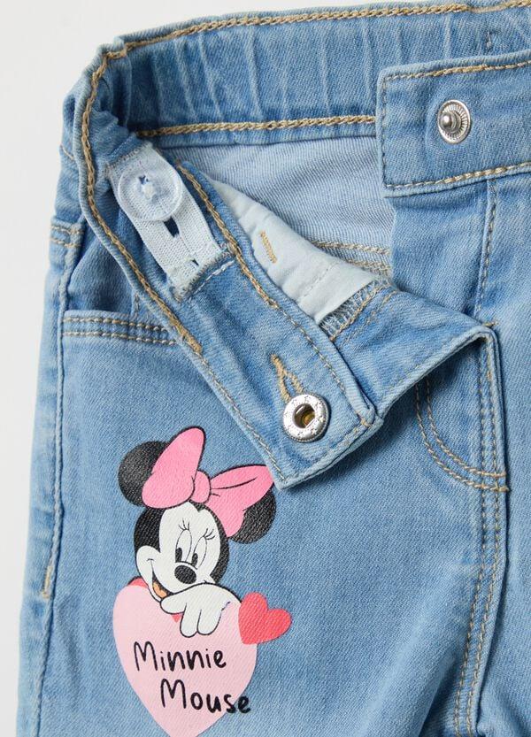 Ovs Jeans Cinque Tasche Con Stampa Minnie