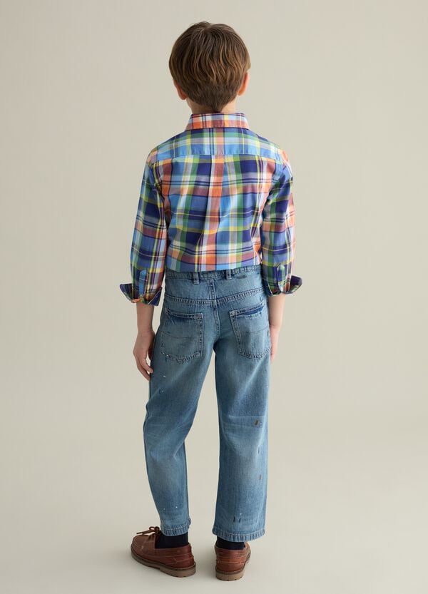 Ovs Jeans Cinque Tasche Effetto Maltinto