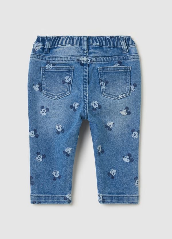 Ovs Jeans Con Stampa Topolino All-over