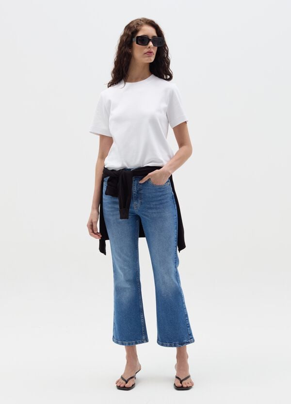 Ovs Jeans cropped flare fit