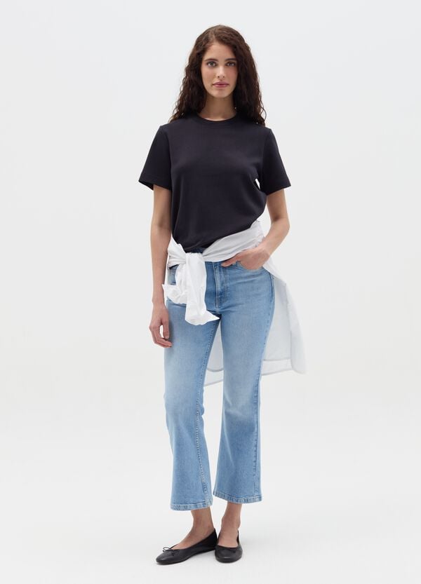 Ovs Jeans cropped flare fit