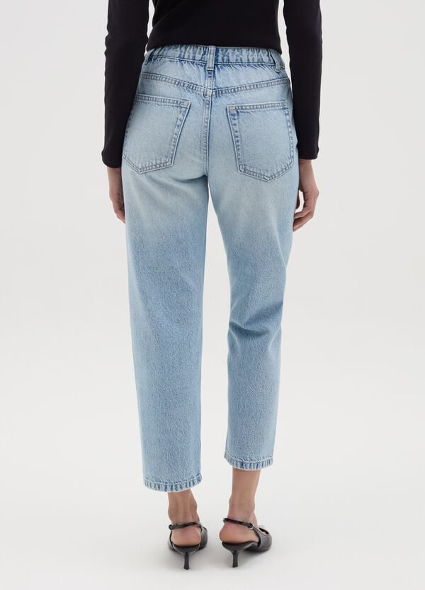 Ovs Jeans Cropped Mom Fit
