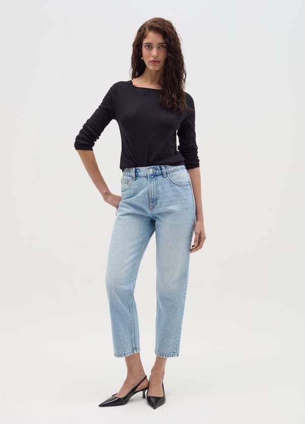 Ovs Jeans cropped mom fit