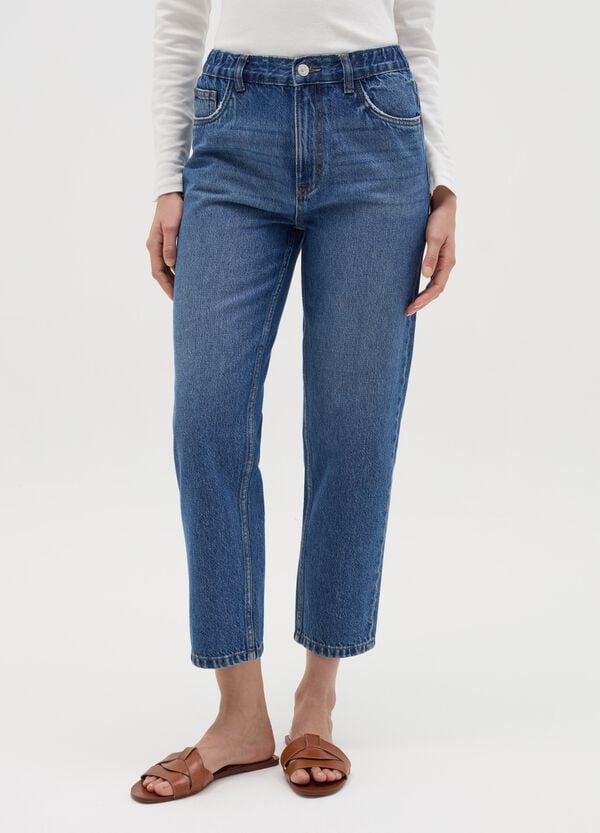 Ovs Jeans Cropped Mom Fit