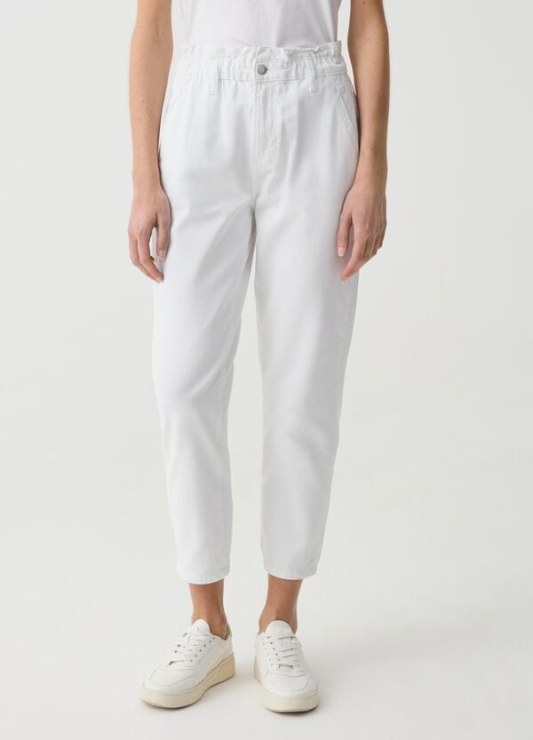 Ovs Jeans Cropped Mom Fit