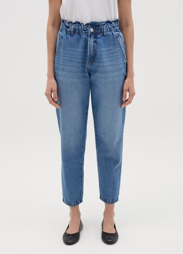 Ovs Jeans Cropped Slouchy Fit