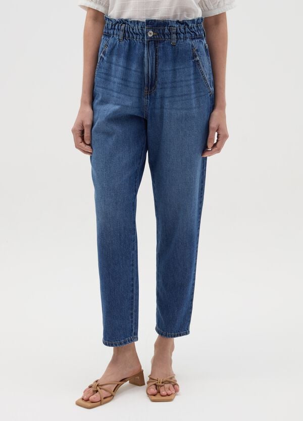 Ovs Jeans Cropped Slouchy Fit