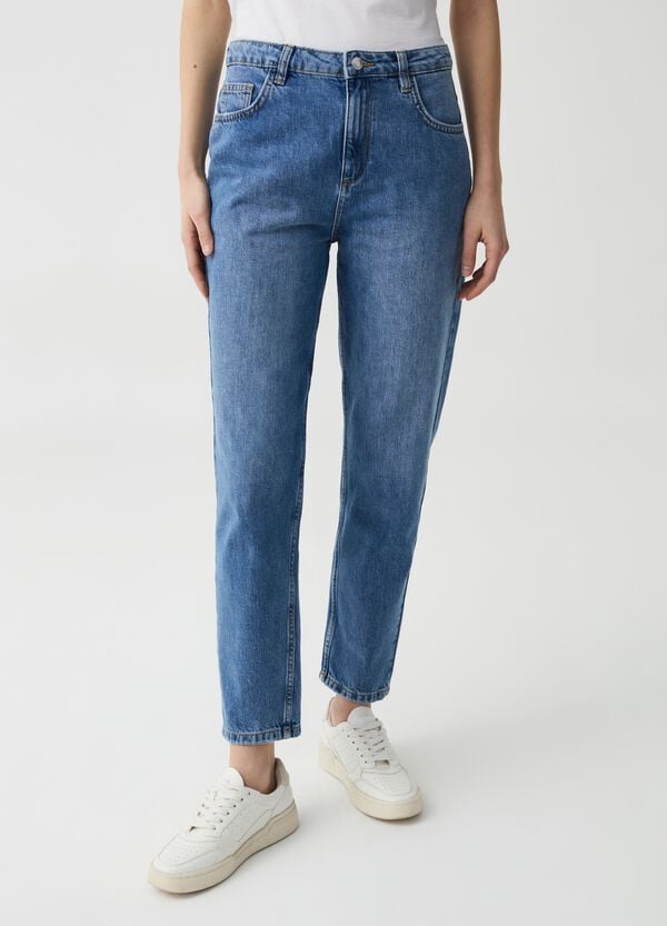 Ovs Jeans Cropped Straight Fit