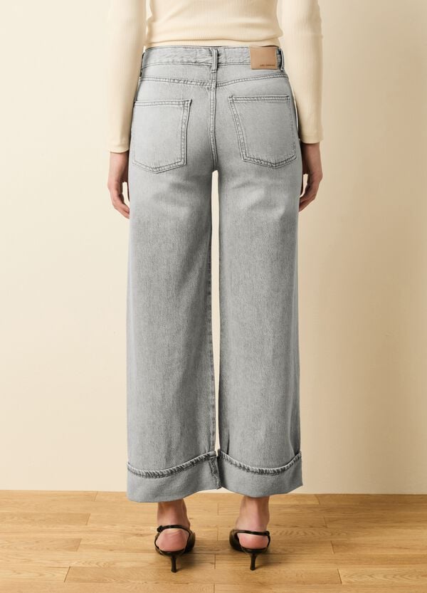 Ovs Jeans Culotte A Gamba Larga