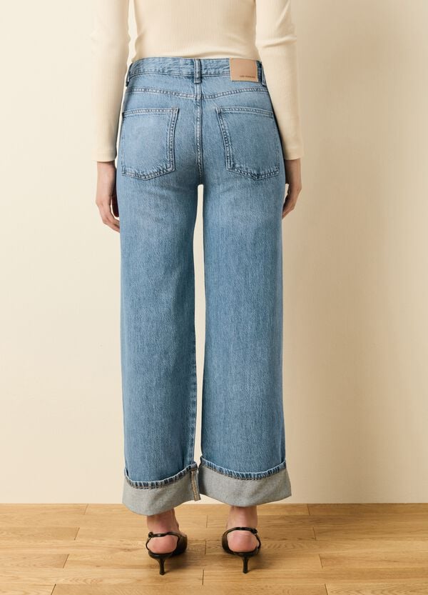 Ovs Jeans Culotte A Gamba Larga