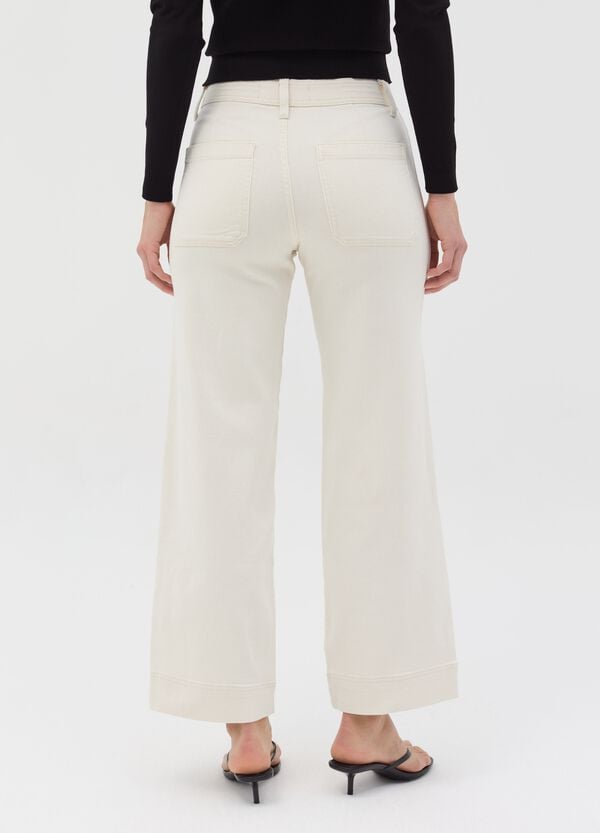 Ovs Jeans Culotte A Vita Alta