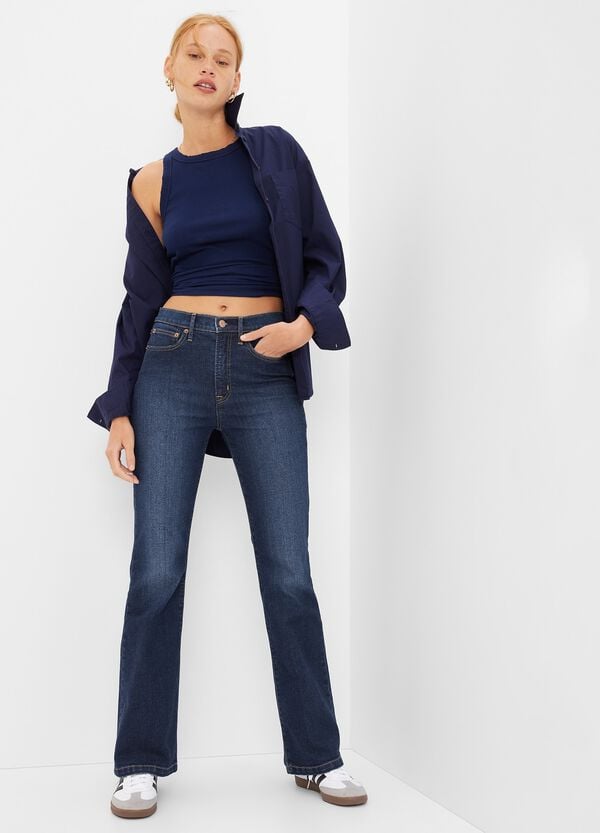 Ovs Jeans flare fit a vita alta