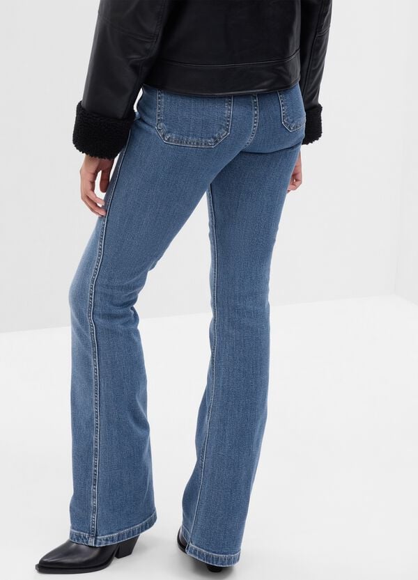 Ovs Jeans Flare Fit A Vita Alta