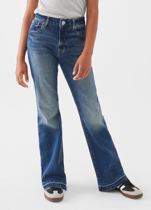 Ovs Jeans Flare Fit A Vita Alta