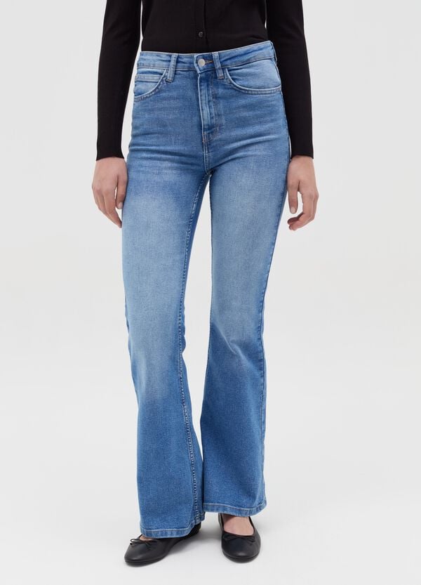 Ovs Jeans Flare Fit Cinque Tasche