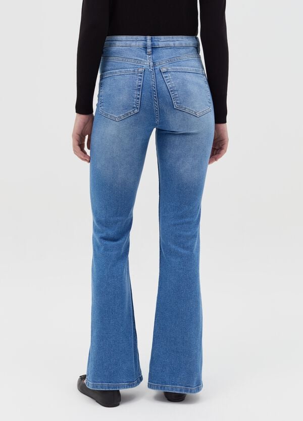 Ovs Jeans Flare Fit Cinque Tasche