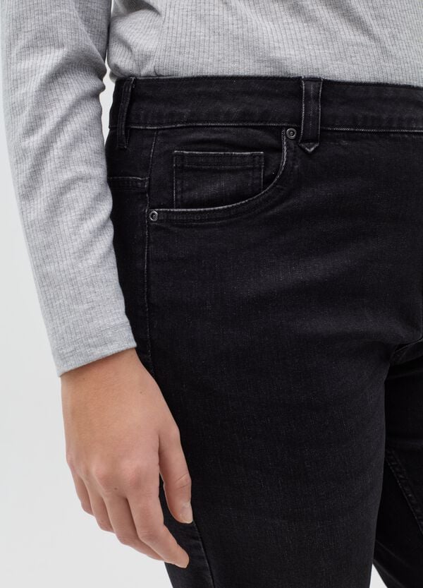 Ovs Jeans Flare Fit Cinque Tasche Curvy