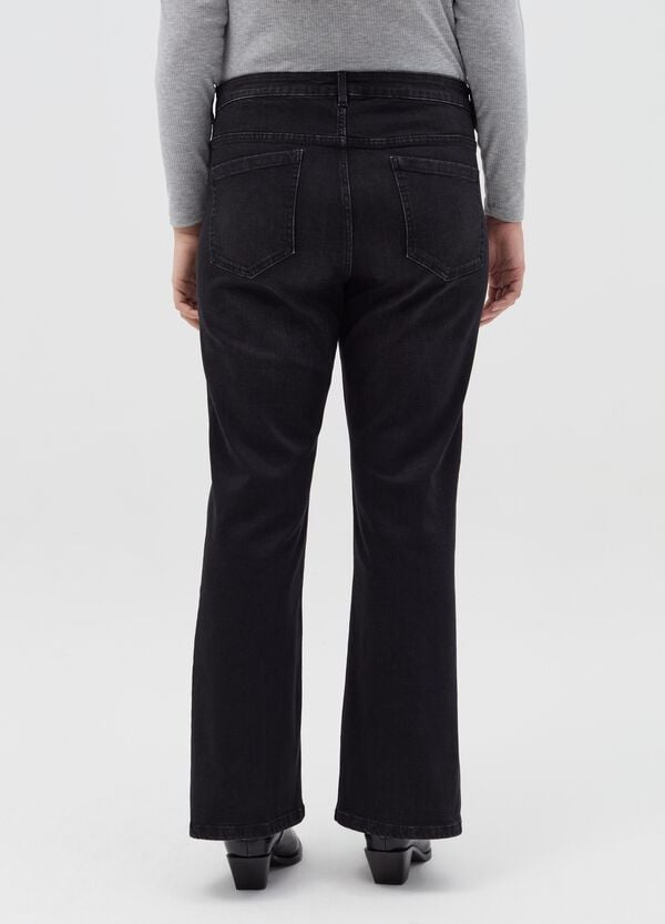 Ovs Jeans Flare Fit Cinque Tasche Curvy