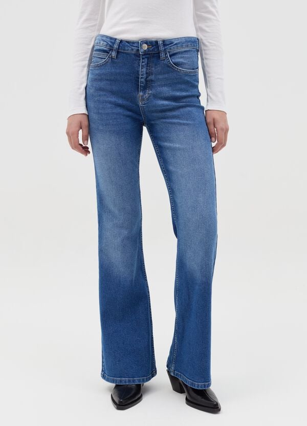 Ovs Jeans Flare Fit Cinque Tasche