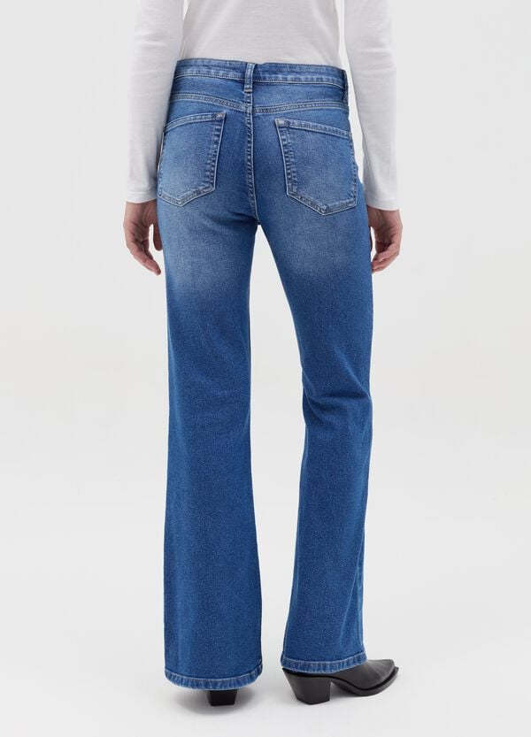 Ovs Jeans Flare Fit Cinque Tasche