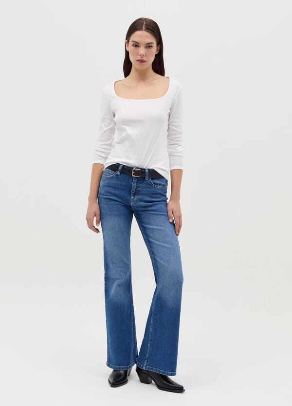 Ovs Jeans flare fit cinque tasche