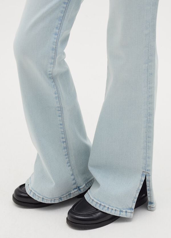 Ovs Jeans Flare Fit Con Scoloriture